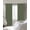 Green, variant on Red Solid Color Blackout Curtains for Bedroom/Living Room, Thermal Insulated Kitchen Curtains, Aesthetics Contemporary Luxury Grommet Darkening Window Treatment Drapes 52"x84"x2