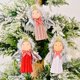 thumbnail image 5 of Colgante De Árbol De Navidad De Ángel De 3 Uds Con Alas De Plata Colgante De Árbol De Navidad Adornos Navideños Colgantes Para Puerta O Pared Eigraketly HA038129-00, 5 of 6