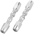 thumbnail image 3 of 2PCS Reusable Hydraulic Fittings 1/4Inch ID Hydraulic Hose Field Repair Kit, 3 of 8