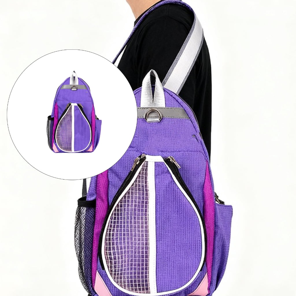 Durability Nylons Table Tennis Rackets Crossbody Bag Waterproofed for Beginners