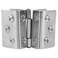 thumbnail image 4 of 2 unids de acero inoxidable puerta de vidrio bisagra punzón libre de glass abierto abrazadera de vidrio abrazadera accesorios accesorios de hardware de puerta abrazadera de bisagra, 4 of 6