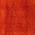 thumbnail image 1 of Ahgly Company Indoor Square Abstract Yellow Modern Area Rugs, 3' Square, 1 of 4