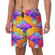 thumbnail image 1 of Balery Magic Mushrooms Bañador para hombre, shorts de playa de secado rápido con entrepierna y forro de compresión-Large, 1 of 6