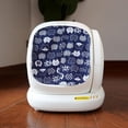 thumbnail image 2 of Curtain for Self Cleaning Cat Litter Box, Reduces Cat Litter Bounce, Stops Odors from The Litter Box Self Cleaning, Large-Diameter Trays Also Suitable.(Bluecat), 2 of 8