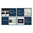 thumbnail image 3 of Dual Power Transfer Switch, Silver Alloy Contacts PC High Temperature  Power Transfer Switch 35mm DIN Rail Mounting 110VAC 63A  for Shopping Malls, 3 of 8