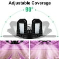 thumbnail image 3 of Rosnek LED Grow Lights for Indoor Plants, Foldable Full Spectrum Plant Light Bulb E26/E27 Lamp Holder LED Growing Lamp for Seeds,Vegetable,Flower, 3 of 10