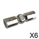 thumbnail image 1 of Conector de Esquina Macarena Conector de Cortina de Ventana Salediza Ángulo Ajustable 25mm, 1 of 8