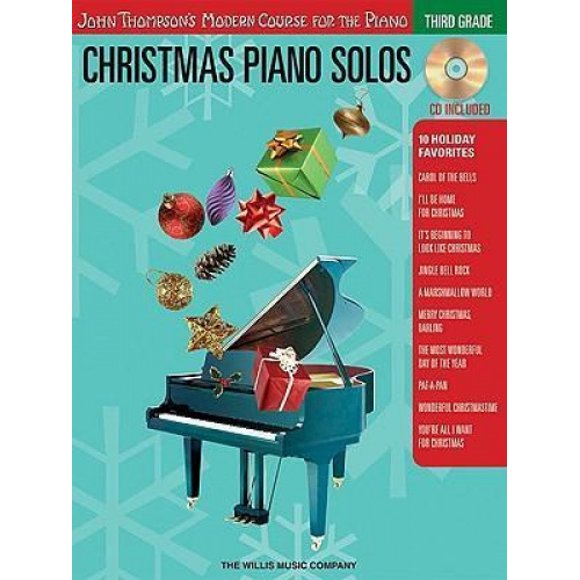 Piano Solos de Noël - Troisième Année (Lot de): John Thompson's Cours Moderne pour le Piano (John Thompson's Cours Moderne pour la Série de Pianos)