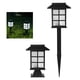 thumbnail image 5 of 2x luz solar para césped decoración ín lámpara de césped hueco al aire libre luces de ín impermeable para ín luz Blanco A Macarena luces de camino al aire libre, 5 of 8