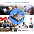 thumbnail image 5 of USB C to HDMI VGA Adapter,USB Type C to VGA HDMI Adapter Thunderbolt 3 VGA Adapter for MacBook Pro/iPad Pro/Air 2020 2019 2018,Dell XPS 13/15,Surface Pro, Galaxy S8/S9, Huawei P20, 5 of 7