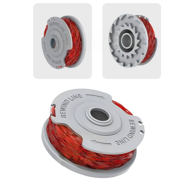 mmirethe 1/2/3/5 Spool Line Replacement Compatible Wire Refills 36ft 006 Inch - Easy To And Powerful Portable Grassy Trimmer FLY047Strimmer Spool 1 Pc