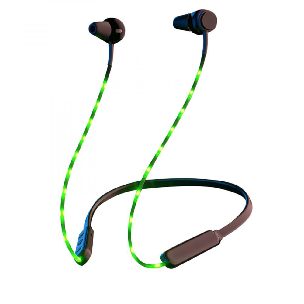 3.5mm Plug Wired Glowing Earphone 