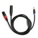 thumbnail image 5 of Audio Cable, Plug And Play Stable Performance XLR Audio Cable PVC  For Power Amplifiers For Mixing Consoles, 5 of 8