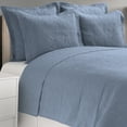 thumbnail image 2 of C&F Home Colonial Blue King Matelass√© Quilt 100% Cotton Lightweight Machine Washable Reversible Bedspread Coverlet King Blue, 2 of 4