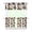 Dog, variant on 3 PCS Apple Print Kitchen Curtains Set - Red & Green Cartoon Fruit Pattern Tier Window Curtains with Valance, Cute Kawaii Farmhouse Caf Curtains for Small Windows (54x18 & 27.5x24 Inch)