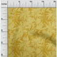 thumbnail image 1 of oneOone Cotton Poplin Yellow Fabric Florals Sewing Material Print Fabric By The Yard 42 Inch Wide, 1 of 4