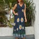 thumbnail image 2 of Vestido De Noche De Lujo Sin Mangas Para Mujer, Daisy Vestido De Fiesta, 2 of 5