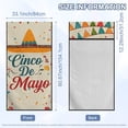 thumbnail image 3 of FOR U DESIGNS Cinco De Mayo Floral Print Car Towel Seat Covers with Absorbent Microfiber, Washable Universal Car Seat Protector Multi Purpose Towel for Gym Outdoor Sport, Picnic, Beach, 3 of 7