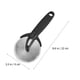 thumbnail image 3 of Cortador de pizza Suministros de cocina de acero inoxidable Herramienta de hornear anti-patín, 3 of 5