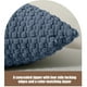 thumbnail image 5 of Soft Weave Pillowcases Standard Size Breathable Face Friendly Pillow Shams Decorative Weave Pillow Case Covers, 5 of 6