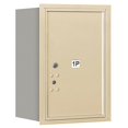 thumbnail image 2 of 6 Door High Recessed Mounted 4C Horizontal Parcel Locker with 1 Parcel Locker in Sandstone with Private Access - Rear Loading, 2 of 3