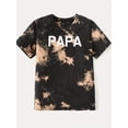 thumbnail image 4 of Camiseta De Manga Corta A Juego Con La Familia Y Estampado De Letras En Toda La Prenda, Mameluco, Papá Y Yo, Ropa A Juego Para Bebés, Mamá, Papá, Niñas Y Niños, 4 of 4