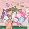 thumbnail image 2 of 4 Packs Of 240 Original Cartoon Combination Sticky Notes Ins Creative Message Alien N Times Sticky Notes Student Cute Hand Account Sticky Notes Paper Student Cartoon Combination Sticky Notes, 2 of 4
