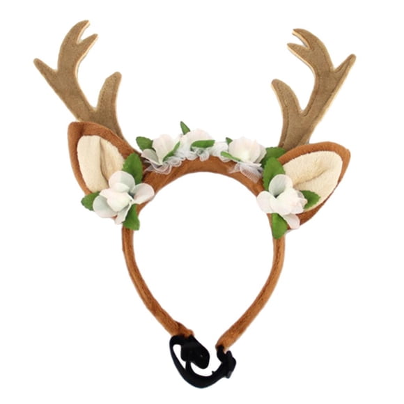 Diadema con cuernos para perro y gato, para cosplay, Halloween y Navidad S