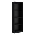 thumbnail image 1 of FM FURNITURE Sutton 2 Piece Living Room Set Black Engineered Wood, 1 of 7