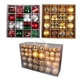 thumbnail image 1 of Bolas colgantes de Navidad Sunnimix 184 Uds Pelotas, 1 of 8