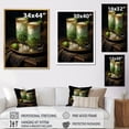 thumbnail image 4 of Designart "Vibrant Green Chia Morning Meal II" Breakfast Canvas Wall Art, 4 of 7