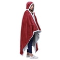 thumbnail image 5 of Catalonia Wearable TV Blanket with Sleeves Arms Warm Micro Plush Sherpa Fleece for Adult Large Wrap Throw Robe 72 x 55”, 5 of 7