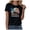 Black, variant on Womens' 4th of July T Shirt: USA Flag Shirts Patriotic Shirt Tops American Flag Tee Shirt Casual Summer Tops (Black, XXL)
