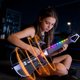 thumbnail image 5 of Guitarra electrónica inteligente plegable con Bluetooth para niños, sin cuerdas, con luz LED, aprendizaje guiado, reproducción automática, modo hombre orquesta, juguete musical portátil para princ, 5 of 5