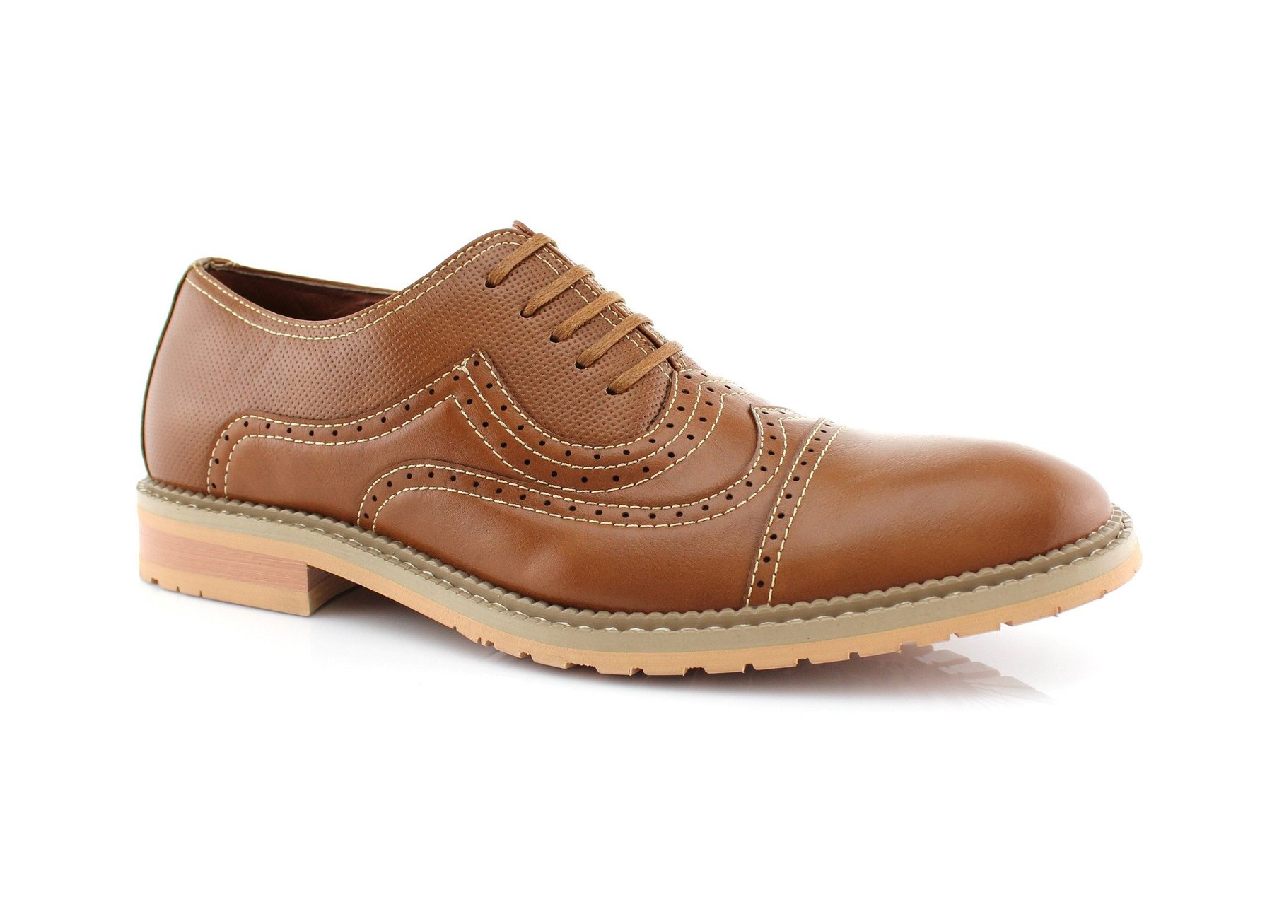 Ferro Aldo Xavier MFA19382LE Mens Perforated Novelty 