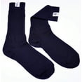 thumbnail image 1 of Calcetines RaceQuip SFI 3.3 retardante de fuego FR negro talla de zapato grande 10-11 411995, 1 of 2