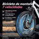 thumbnail image 5 of Bicicleta Eléctrica Batería Extraible  Honey Whale S8 Blanco, 5 of 7