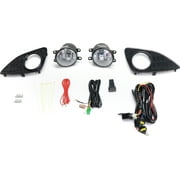 Replacement STYTY1214FL3 Fog Light Compatible with 2012-2014 Toyota Yaris Front, Left Driver and Right Passenger With bulb(s)