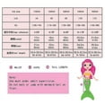 thumbnail image 4 of Kids Girls' Five Piece Bikini Swimming Rainbow Cute Print Bathing Suits Spring Rose Red 4-13 Years_Gift Of G, 4 of 4