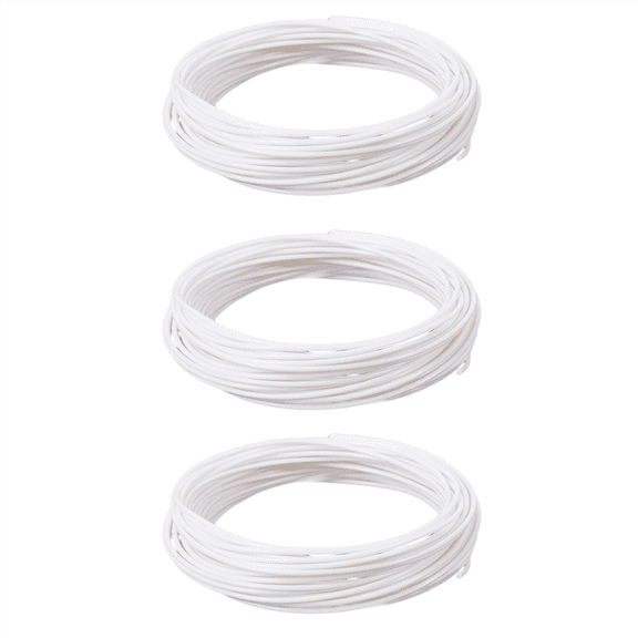 3X 3D Printer Pen Filament 1.75mm PLA 10m(White PLA)_wm25
