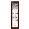 thumbnail image 2 of ArtToFrames 7" x 29" Matte Mahogany with Gold Accent Diploma Picture Frame, 7x29 inch Brown Wood Poster Frame (WOM-5109), 2 Pack, 2 of 6
