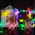 thumbnail image 5 of Morttic Dragonfly Solar String Lights, 21FT 30 Led Waterproof Solar Powered Fairy Lights, 8 Modes Decorative Lights for Patio Garden Yard Fence Wedding Christmas Party Decorations (Multicolor), 5 of 6