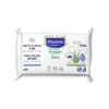 Mustela Baby Water Wipes with Organic Cotton & Aloe Vera - For Face & Body - Fragrance Free - Made with Compostable, Plastic Free & Biodegradable Fibers - NEA Approved & EWG Verified - 60 ct