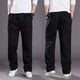 thumbnail image 5 of Pantalones Casuales De Lino De Algodón Sueltos Para Hombres, 5 of 8