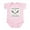 Petal Pink, variant on CafePress - Play Lacrosse With Daddy Infant Bodysuit - Baby Light Bodysuit, Size Newborn - 24 Months
