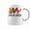 Light Blue, variant on Crawfish Outfit Girl Craw Fish Season Leopard Love Coffee Mugs