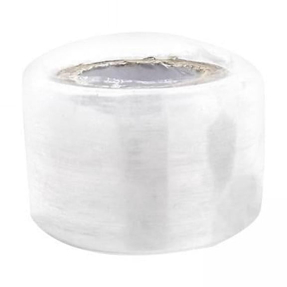 AMLESO 2xBadminton Racket Grips Wrap Tape, Racquet Handle Wrap Backing Film, Wrap Overgrips Tape Clear 40M/Roll for Squash Rackets , Clear, 2 Pcs