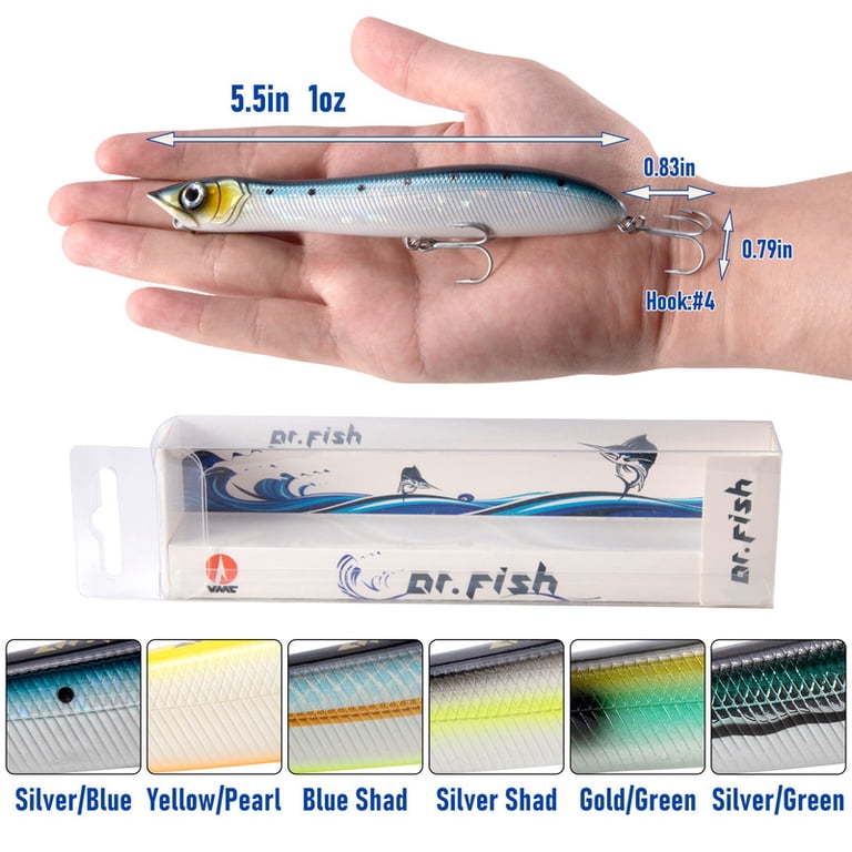 big fish lures 8PCS Big Fishing Lures Deep Long Swim Saltwater Hard Bait 28.5g Crankbait  Minnow