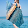 thumbnail image 2 of Moocorvic Microfiber Beach Towels Oversized Turkish Beach Towel Beach Blanket Pool Towels Beach Toys Beach Accessories,Quick Drying,Lightweight & Durable,for Swim,Yoga,Gym, 2 of 3