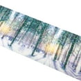thumbnail image 3 of Wrapables Glitter Washi Masking Tape, 30mm x 3M, Snowy Forest, 3 of 4